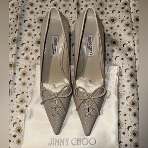 SOLD Jimmy Choo Snakeskin Heels